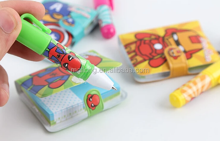 
Diffuse wei alliance Ultron iron man captain America mini laptop for students stationery pen PN3291 