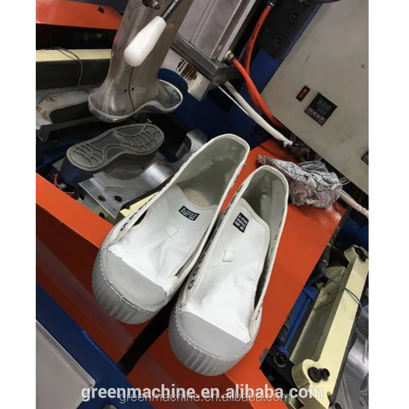 Full Automatic Dual Density Rubber Shoe Sole Injection Molding Machine