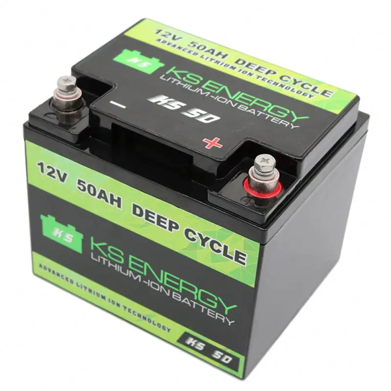 
Light weight portable 12v 50ah li-ion battery pack in ABS SLA housing with internal BMS 