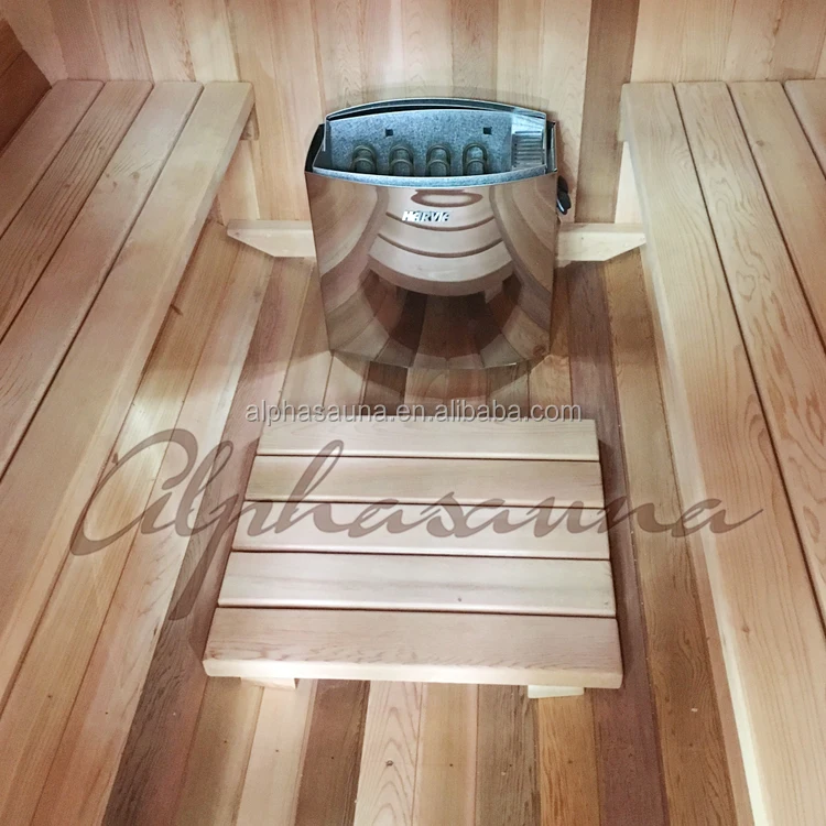4-6 person outdoor sauna wholesale barrel sauna room spa sauna Alphasauna factory