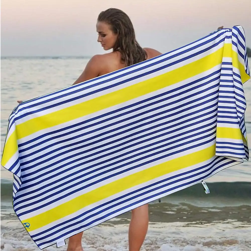 
Super absorbent lightweight microfiber beach towel sports towel 
