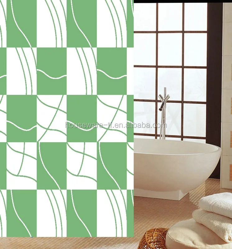 New York City Photo Frames Heart Shaped Designs Shower Curtain with Plastic C Hooks Set of 13