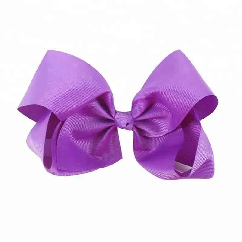 Hair Accessories Wholesale Big Baby Kids 6 Inch Hair Bows With Clips