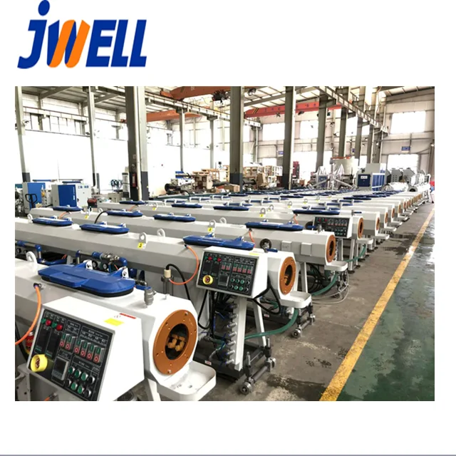 JWELL - 75mm 90mm 110mm 160mm 200mm 250mm HDPE PPR MPP single double three multi layer pipe extrusion machine production line