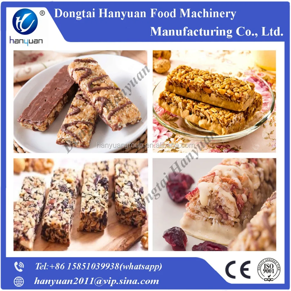 HY-68Automatic cereal bar cutting machine with chocolate