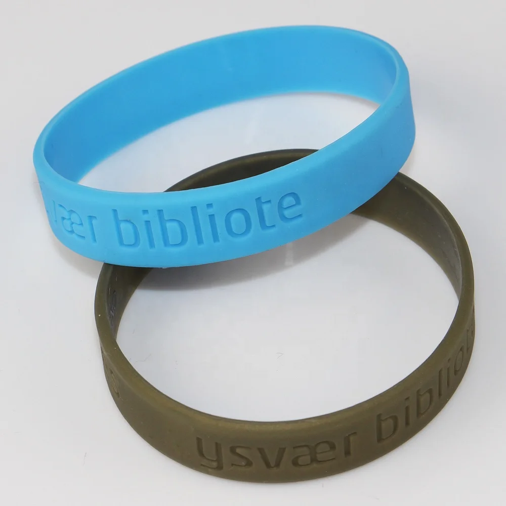 Free design event promotion silicon bracelet custom with sequential number