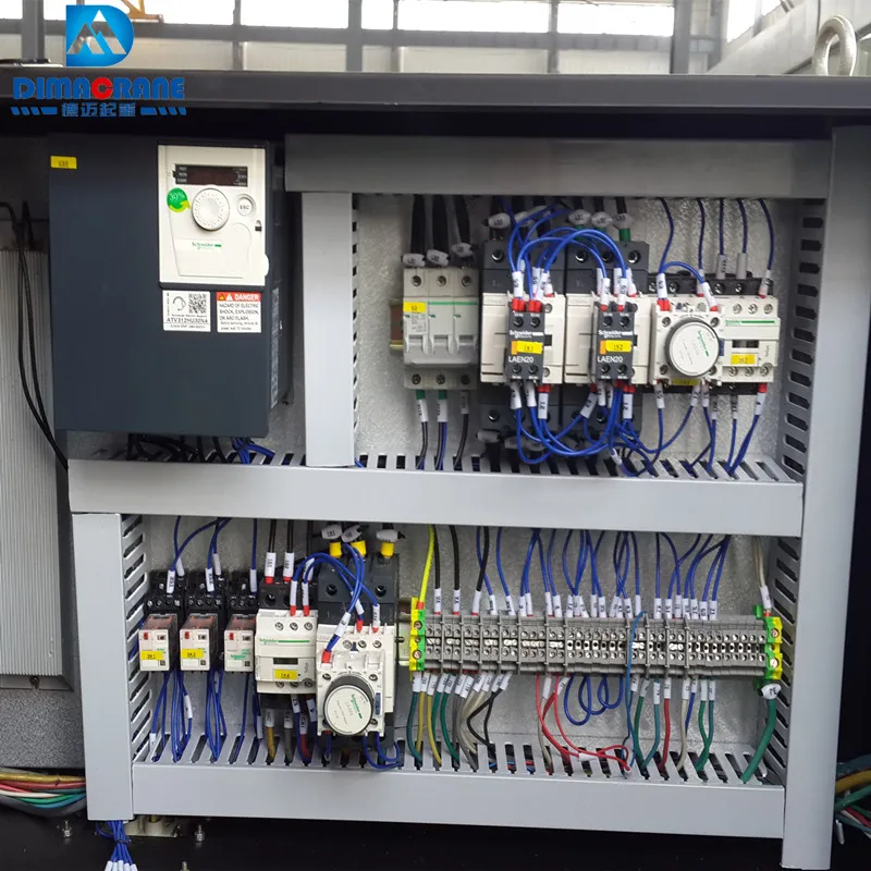 Factory price 5ton 10 ton single girder beam overhead bridge crane workshop with wireless remote controls for sale