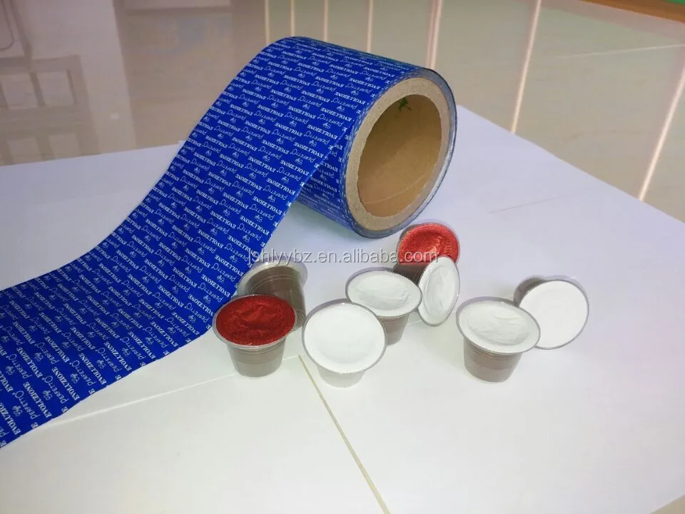 Термоизолированный рулон алюминиевой фольги для упаковки кофейных капсул