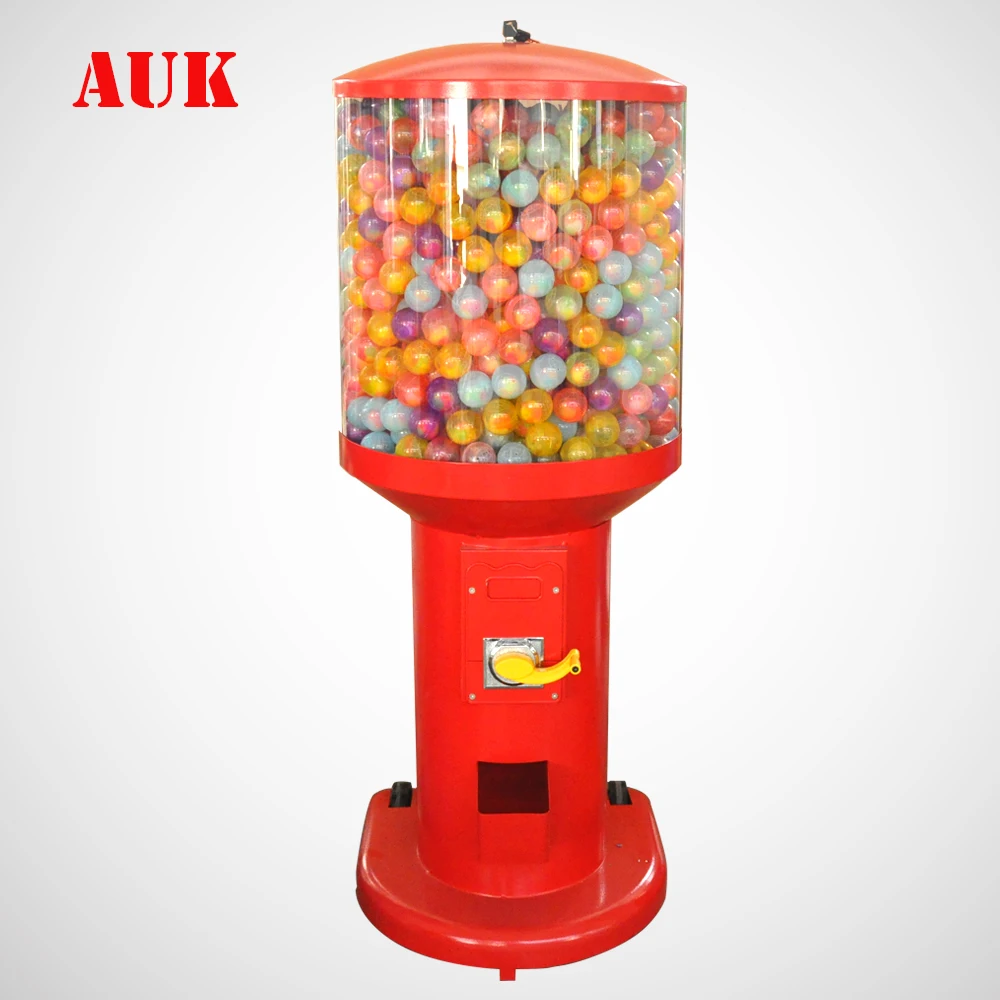 2018 newly gashapon 100mm big capsule gumball station big vending machine
