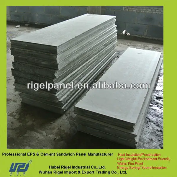 EPS Foam Concrete Sandwich Wall Board cellular concrete block