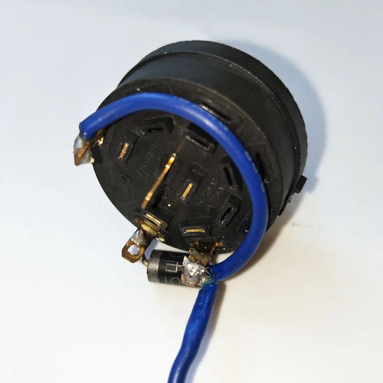 Pulse-OFF 4 position 2 speed high quality Blender rotary switch with wire