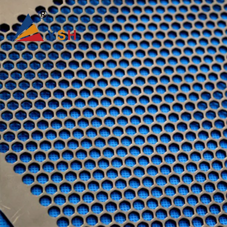 2018 Alibaba hot sale hexagonal perforated metal sheet, perforated metal mesh plate, perforated sheet metal supplier malaysia