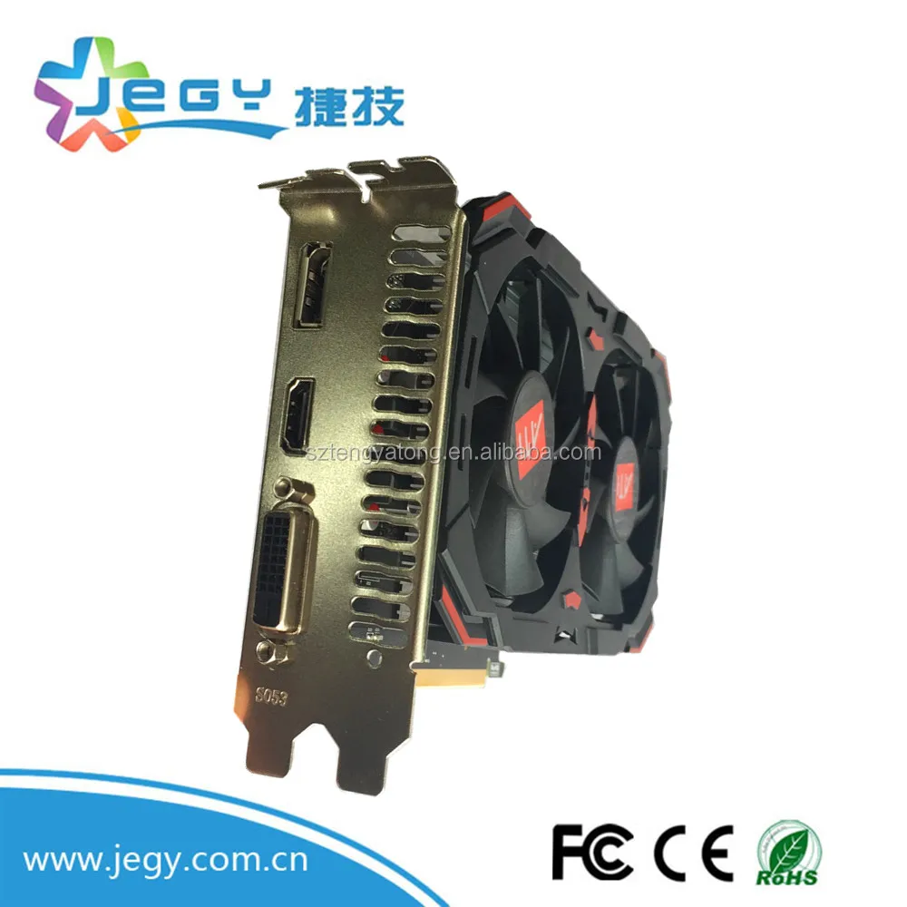  2018 новая игровая видеокарта AMD vga RX460 4 ГБ DDR5