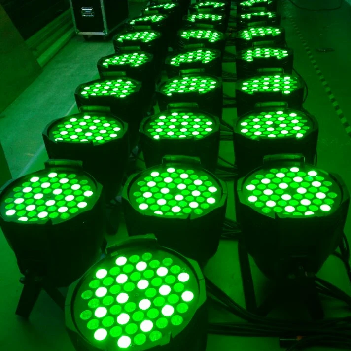 Par Can 64 освещения 54x3w RGBW Led освещение для дискотеки Dj Дискотека вечеринка продажи высокая мощность светодиодный сценический/для событий/Вечеринки/свадьбы 10000