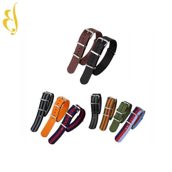 Factory Professional supply custom zulu nylon nato watch strap