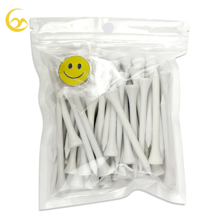 
High quality prepack custom wooden golf holder golf tees 
