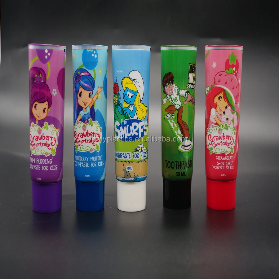 30mm Fashion Design Printed Plastic Laminated Toothpaste Tube With Screw Cap