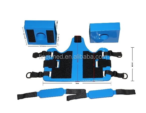 First Aid Emergency Spine Board Head  immobilizer block