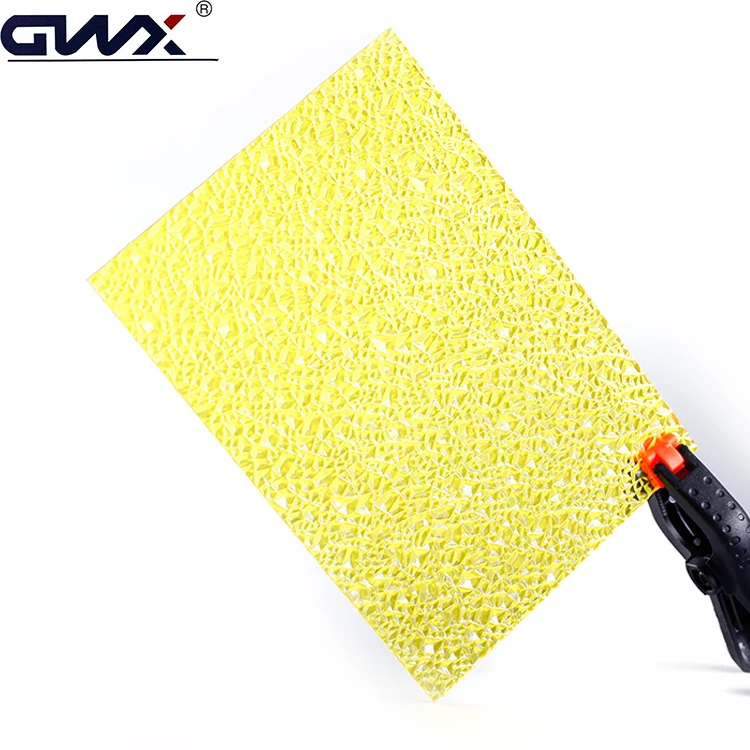 Поликарбонатные листы GWX из 100% импортной поликарбонатной смолы