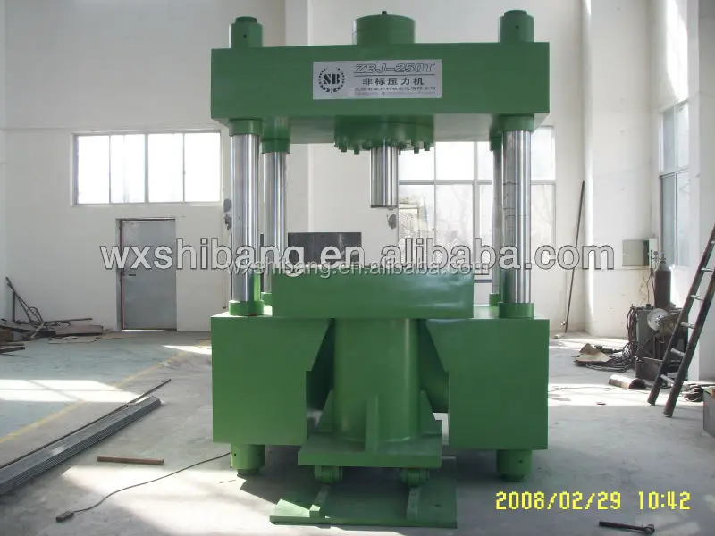 250 Ton четыре колонки небольшой гидравлический пресс для прокатки или передач