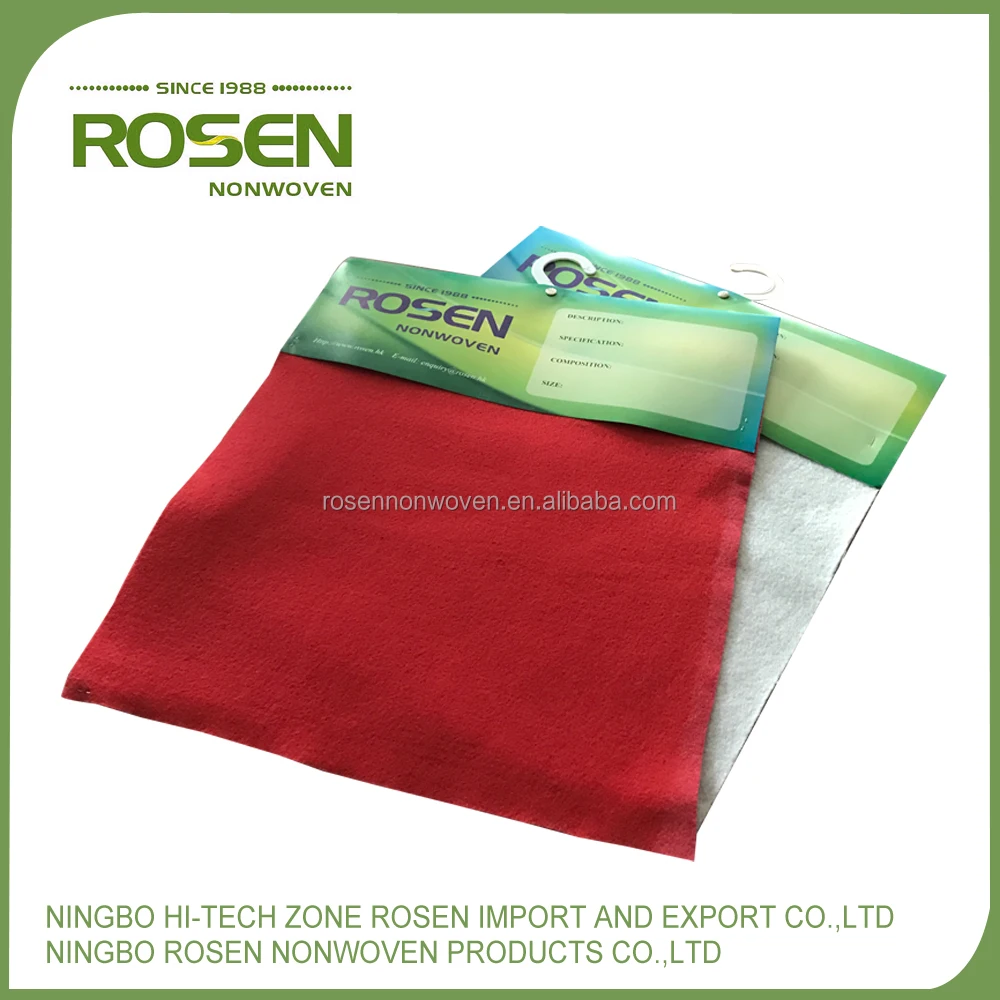 
RS NONWOVEN breathable needle punch wholesale polyester felt with sheet and roll 