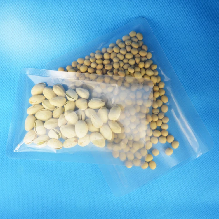 Factory Price 3 Side Seal Food Grade High Quality Clear Vacuum Plastic Packing Bag For Food Packing