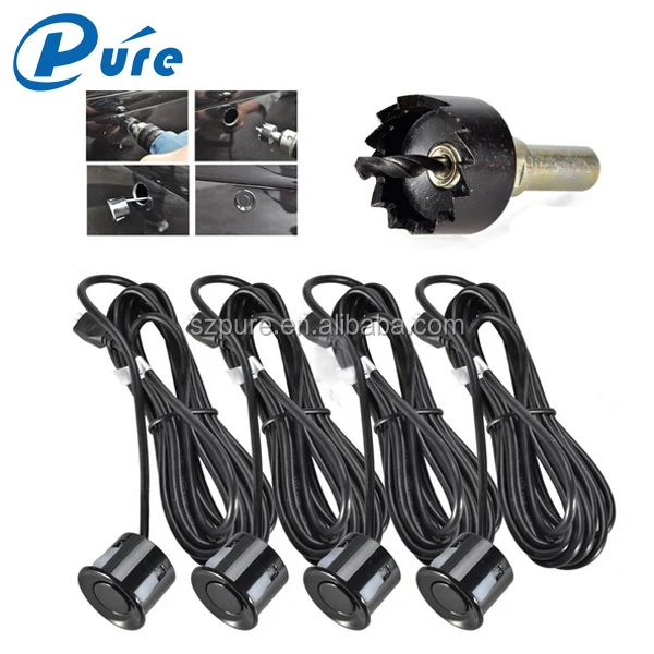 Cheap High Quality Car Parking System 4-step Bibi/Human Voice Alert Vehicle Sensor with TFT LCD Display