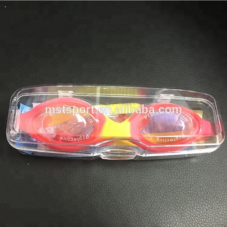 Waterproof sports swim goggles adjustable children swimming goggles for kids swimming pool