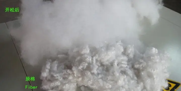 Automatic Fiber Filling Machine  Waste Filler Recycling Machine Polyester Fiber Cotton Opening Pillow Stuffing Filling Machine