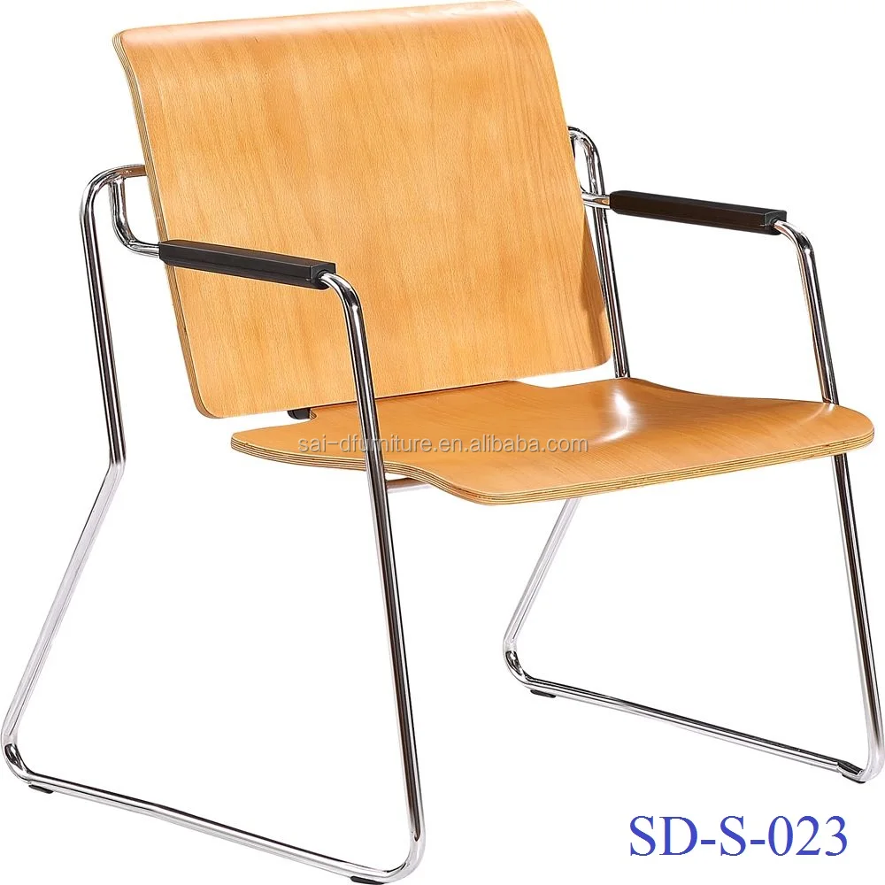 SD-S-023 Modern School College Classroom Student Chair With Writing Pad, School Training Chair