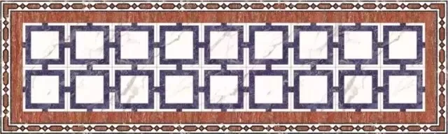 
Mosaic marble flooring border design medallion floor tiles 
