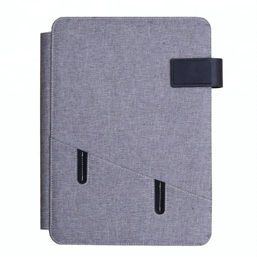 Папка-портфель A4 из искусственной кожи с петлей для документов