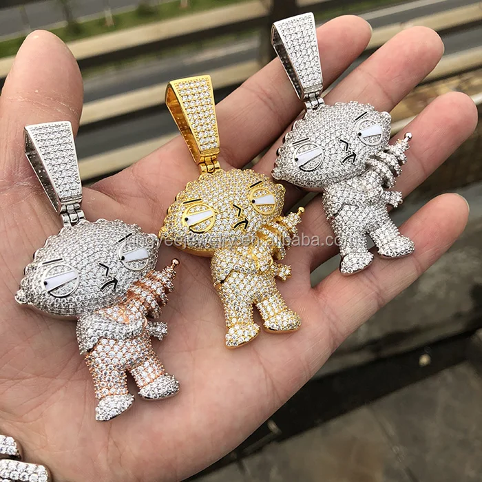 Новый Модный кулон для мужчин в стиле хип-хоп