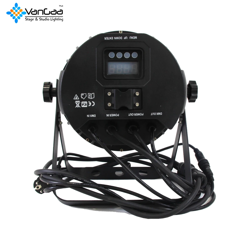 Светодиодные мобильные DJ сценические световые пакеты/портативный комплект Par Can набор прожекторов/звуковая активация стирка гибкий свет для