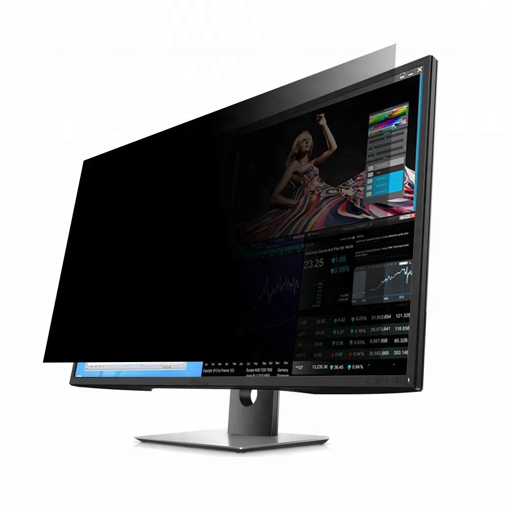 Anti Blue Light Screen Protector Switchable Privacy Filter Anti Glare Screen Film For TV For Laptop