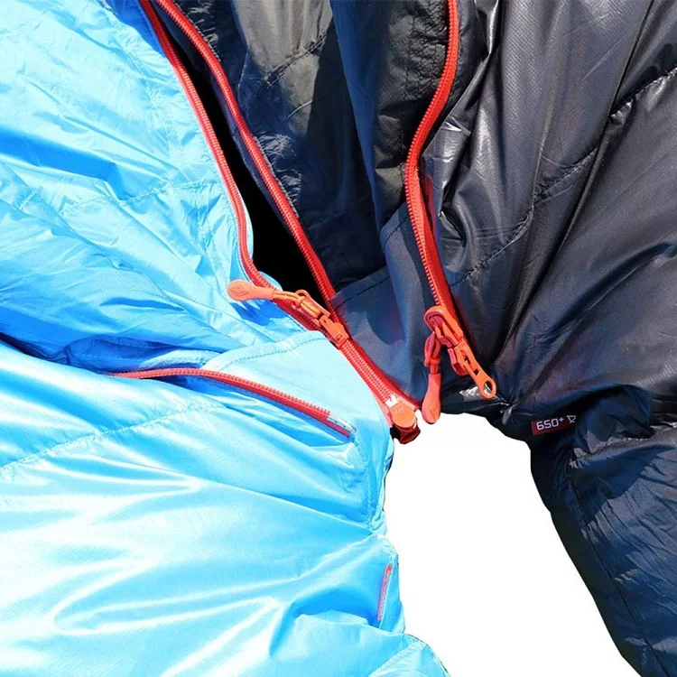 Winter Waterproof Lightweight Outdoor Camping Mummy Down Sleeping Bag