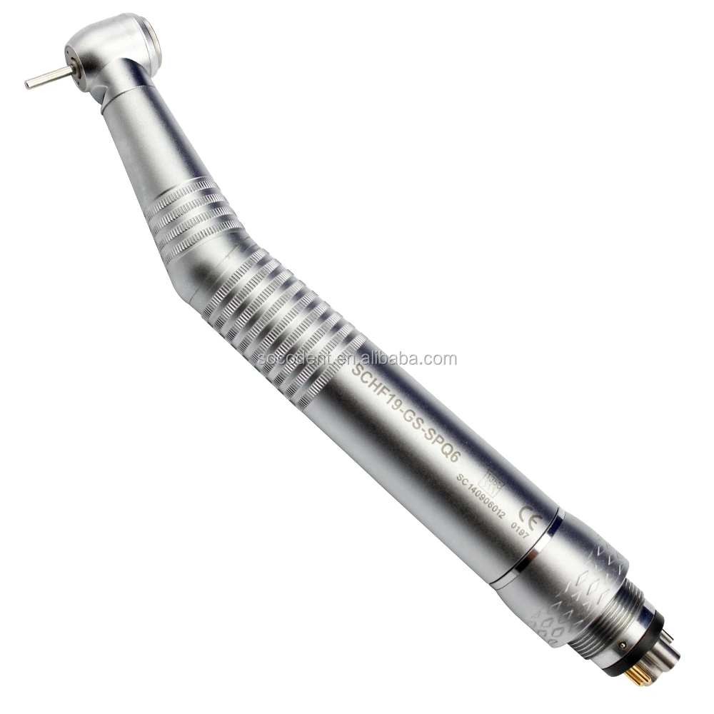 
SOCO standard Push button LED fiber optical dental high Speed Handpiece compatible with Sirona 