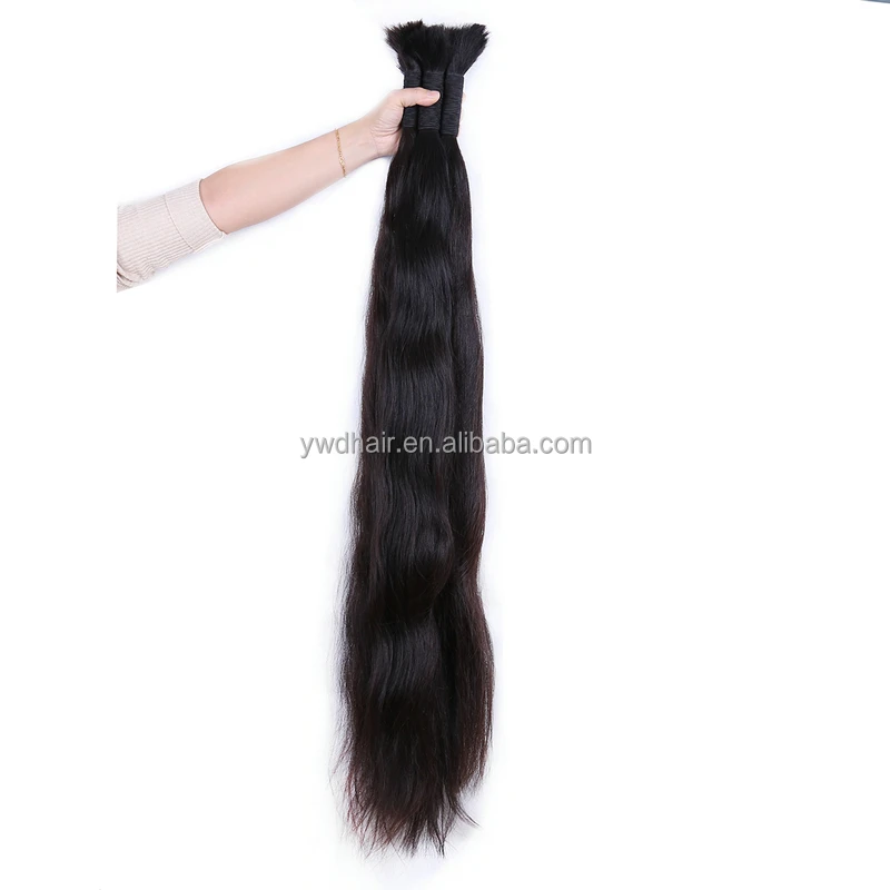 Wholesale russian hair bulk distributors no weft wet and wavy 3bundles human hair bulk