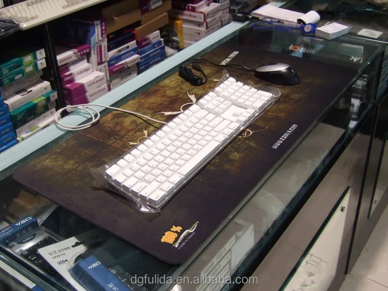 
Factory direct sell gaming mouse pad OEM big mousepad table mat 