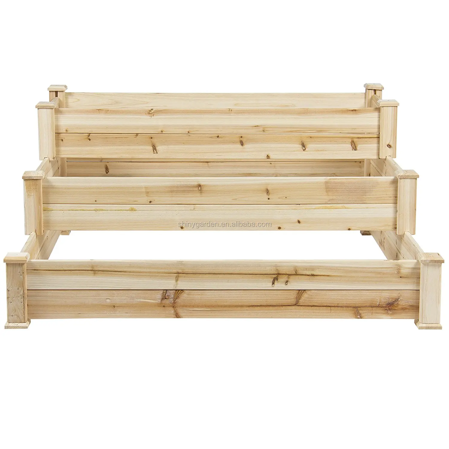 wooden garden planter with stand high end planter