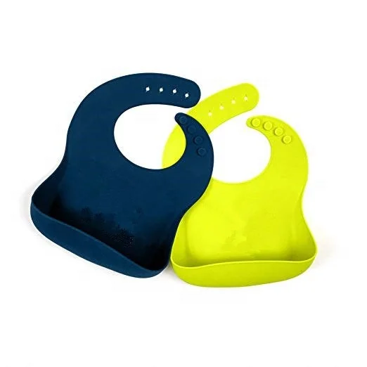 High Quality Cute Pattern Soft Comfortable Baby Silicone Bib