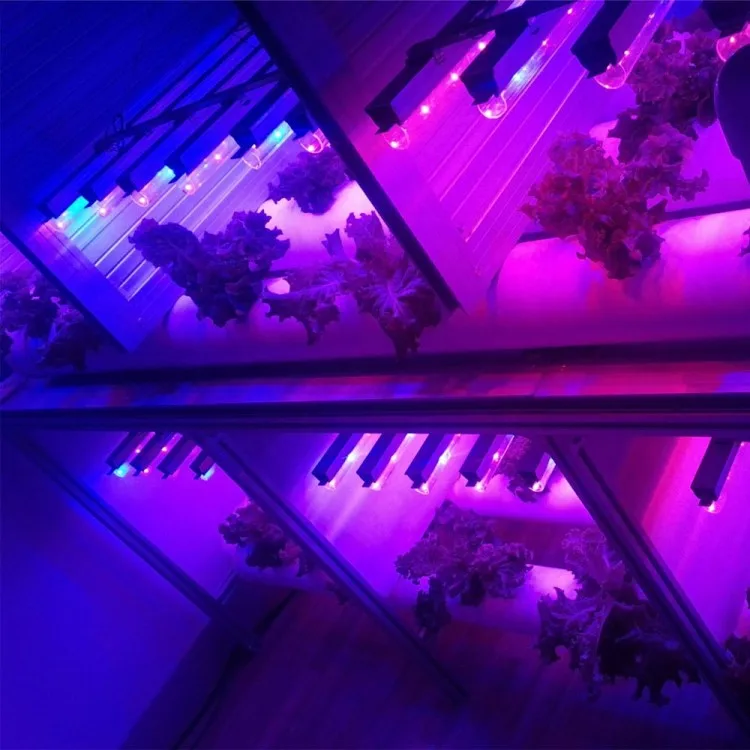 Wholesale led grow light tube T8 led aluminum18w 25w 36w 40w  led plant grow light for greenhouse T8 grow light