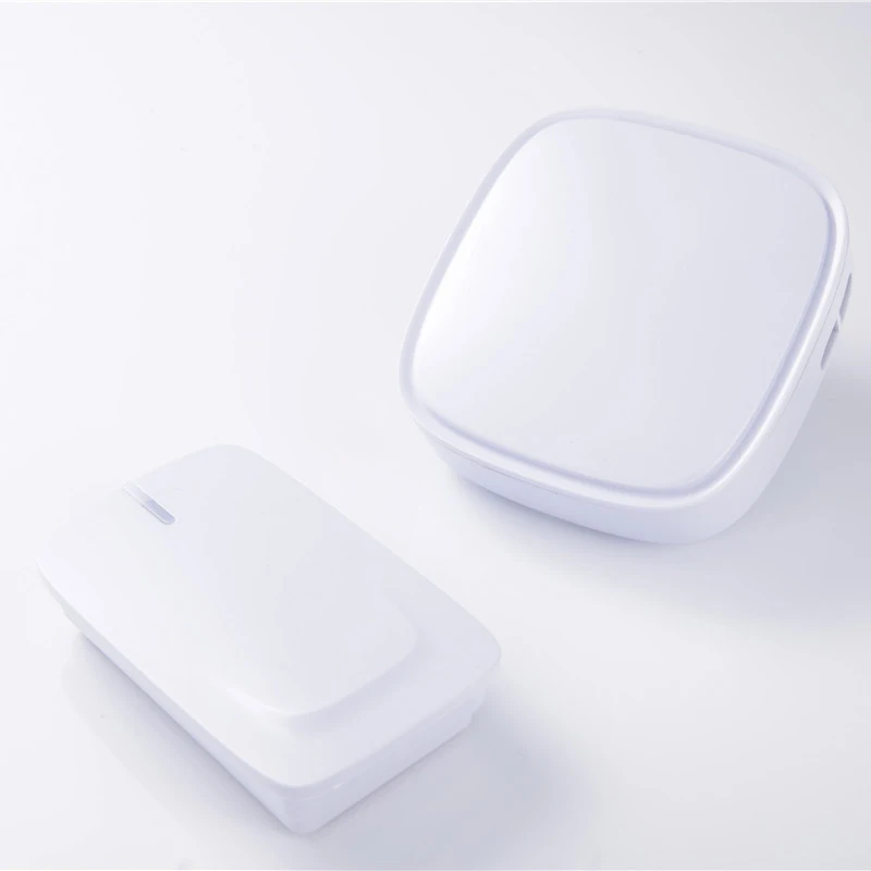 Дверной звонок без проводки с автономным питанием беспроводной