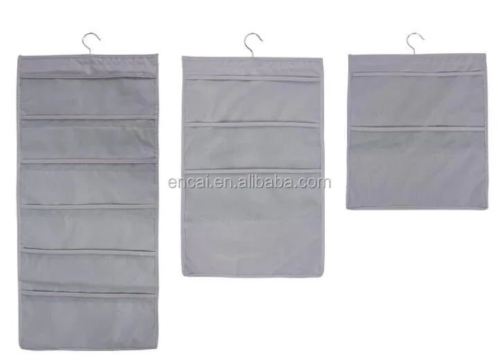 Bra storage organiser Foldable Underwear Hanging Organizer for Bra Hanger Cloth with Hanger for Toys Purses Towels Socks Bra