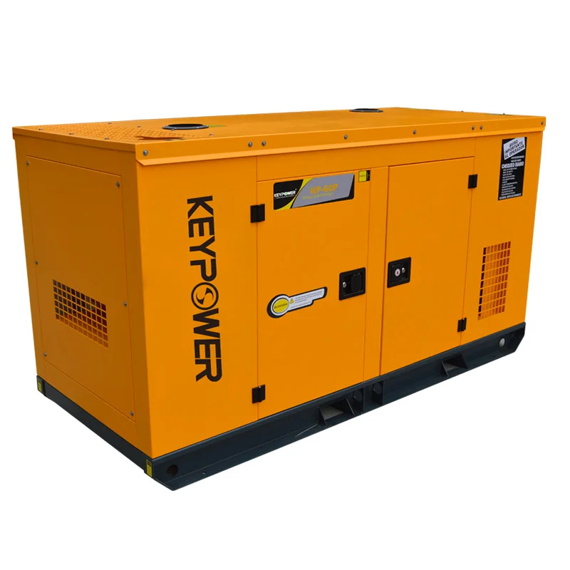 50HZ AC Three Phase 60 kva Generators Set with 6120 Electric start module