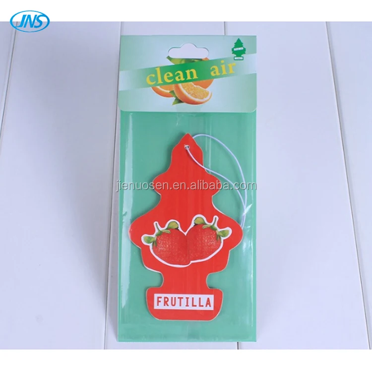 Hot selling Custom Any Shape Made hanging Design Car Scent Air Freshener For Car