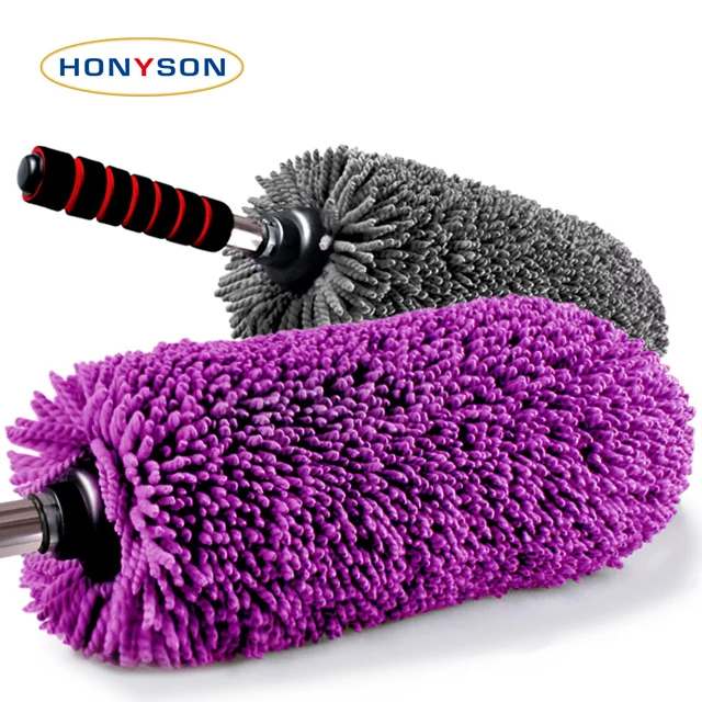 automatic car wash equipment cleaning duster Microfiber mop of car wax brush/duster