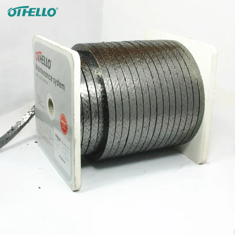 High temperature grease graphite gland packing