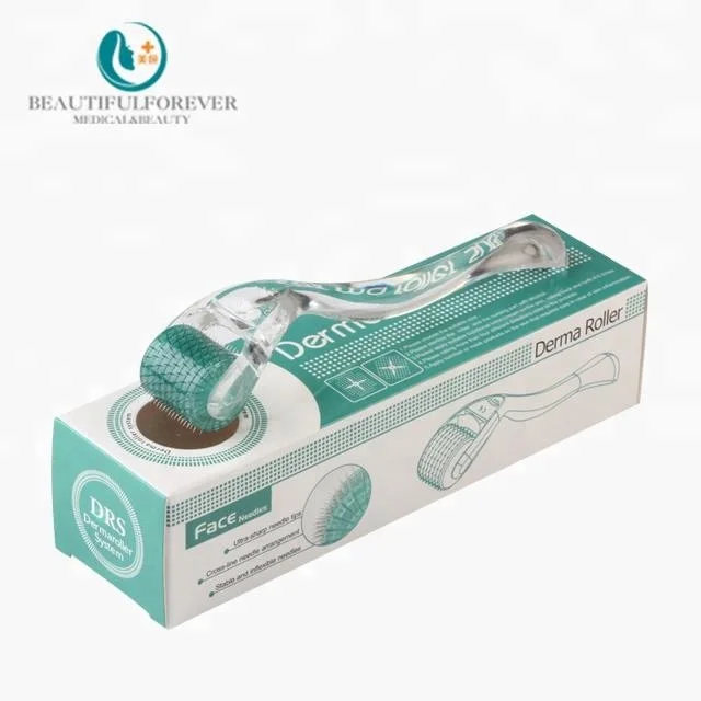 Beautforever Microneedle Roller Medical Titanium Stainless DRS192 Needles 1mm Derma
