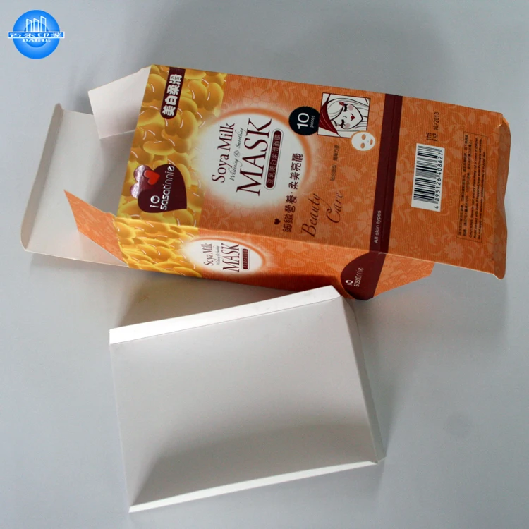 Custom High Quality Small Cardboard Paper Box Cosmetic Paper Box Printing Packaging for Cosmetics Skin Care Packaging Box OEM